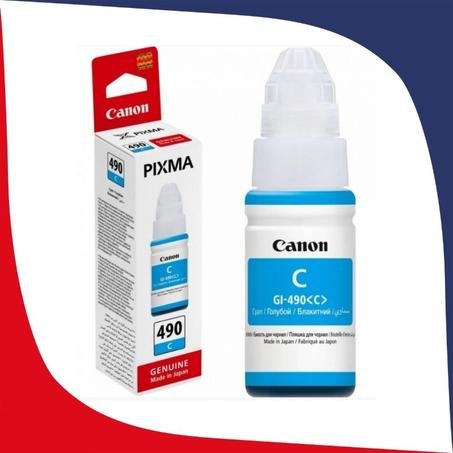 Bouteille d'encre CANON 490 Cyan