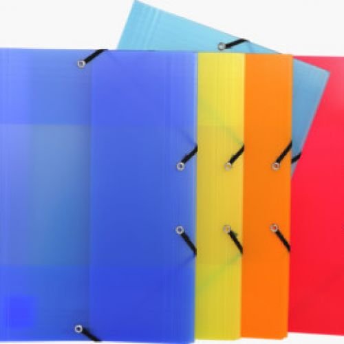 Chemise à rabat en polypropylène A4 350 micron ALGO