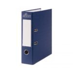Classeur à levier 32x28 Dos 8 cm en Simili Bleu Foncé SICLA