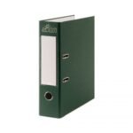 Classeur à levier 32x28 Dos 8 cm en Simili Vert SICLA