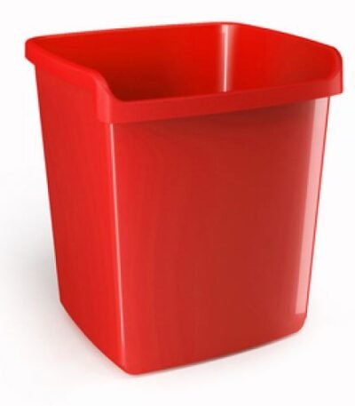 Corbeille papiers rossoitalia Rouge ARDA Réf : 8116RIR