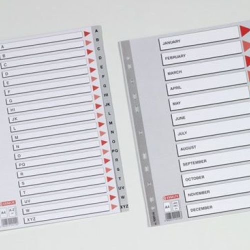 Jeu D'intercalaires Alphabétique ESSELTE Jeu D'intercalaires Alphabétique ESSELTE