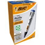 BIC MARKING 2000 - Pack de 12 marqueurs permanents - pointe ogive - bleu
