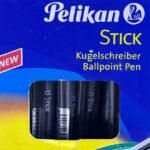 BOITE 50 DE STYLO PELIKAN BALLPOINT VERT