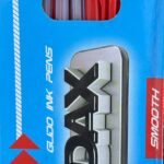 BOITE 50 DE STYLO LEXI GLIDO INK ROUGE