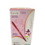 BOITE 50 DE STYLO HAUSER 1MM CANDY H6218 ROUGE