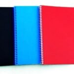 CAHIER SPIRALE 144 PAGES PETIT FORMAT ,COUVERTURE POLYPROPYLÈNE (PLASTIQUE)