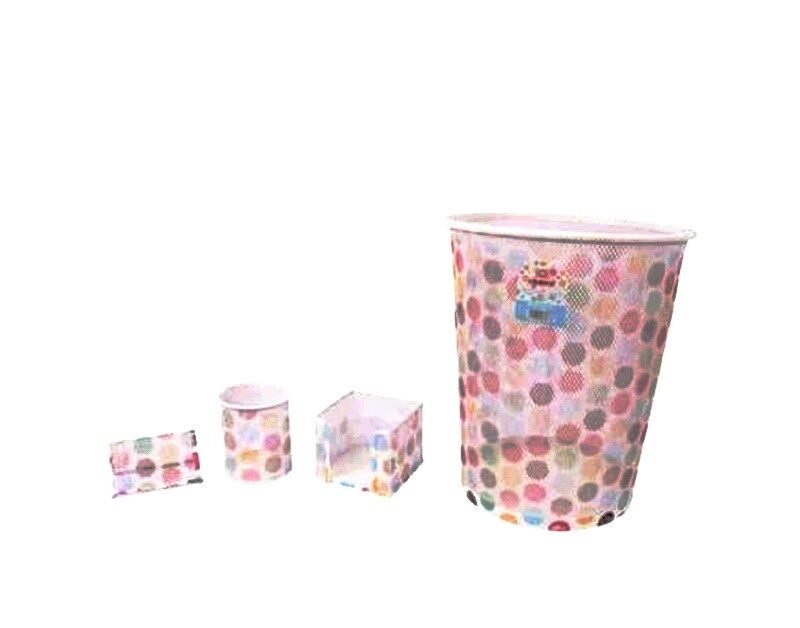 ENSEMBLE DE BUREAU 4PCS CROWN BIG-DOTS