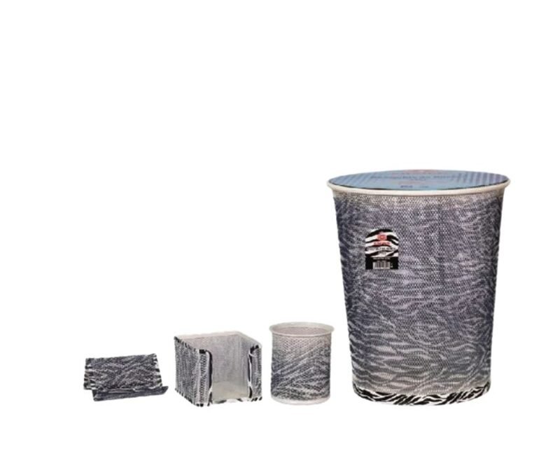 ENSEMBLE DE BUREAU 4PCS CROWN ZEBRA ENSEMBLE DE BUREAU 4PCS CROWN ZEBRA