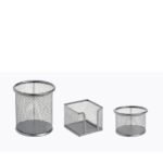 ENSEMBLE DE BUREAU CROWN GRIS
