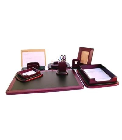 Ensemble de Bureau en bois 9 pièces