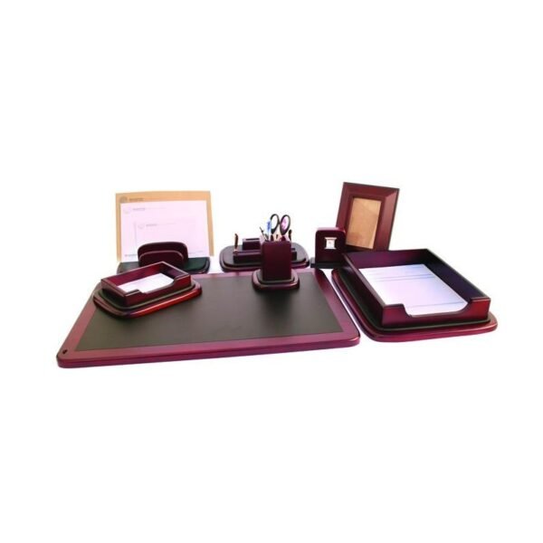 Ensemble de Bureau en bois 9 pièces