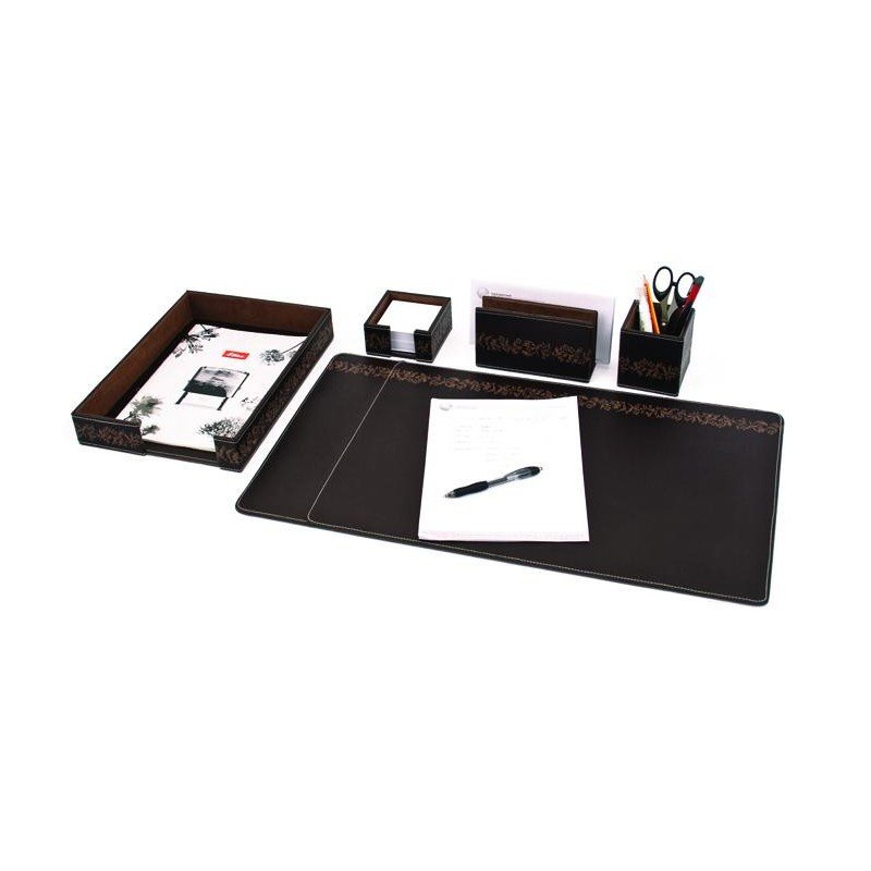 Ensemble de Bureau en Simili cuir 5 pièces