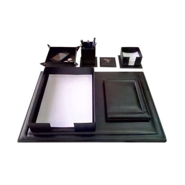 Ensemble de Bureau en simili cuir 7 pièces