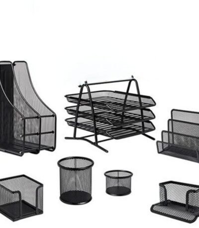 Ensemble de Bureau KG50682 Noir – Complet, Élégant et Pratique|Maroc