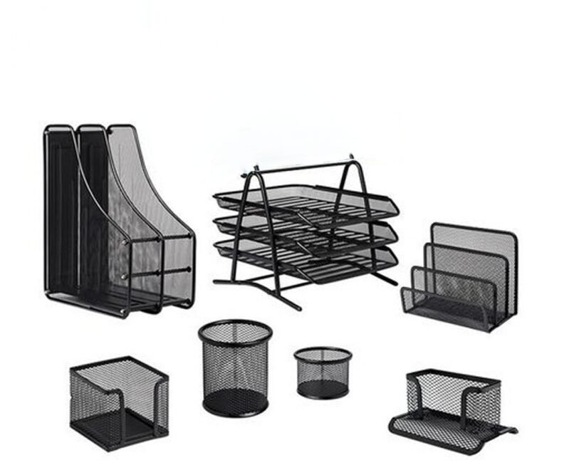 Ensemble de Bureau KG50682 Noir – Complet, Élégant et Pratique|Maroc