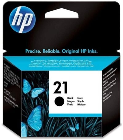 HP 21 Noir – Cartouche d’encre HP d’origine (C9351AE)