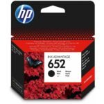 HP 652 Noir – Cartouche d’encre HP d’origine (F6V25AE)