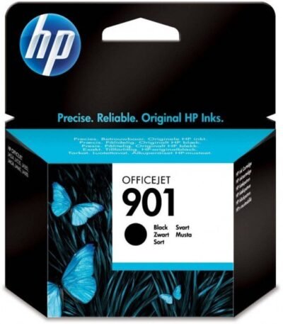 HP 901 Noir – Cartouche d’encre HP d’origine (CC653AE)