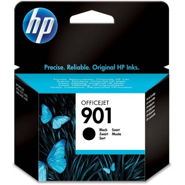 HP 901 Noir – Cartouche d’encre HP d’origine (CC653AE)
