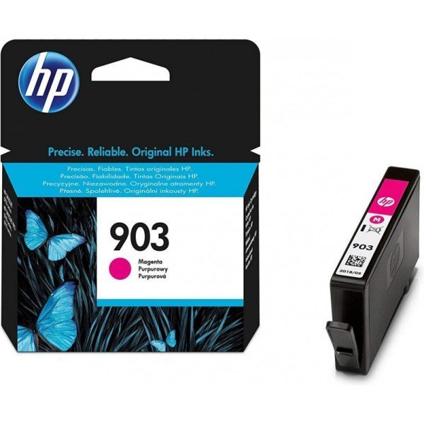 HP 903 Magenta – Cartouche d’encre HP d’origine (T6L91AE)