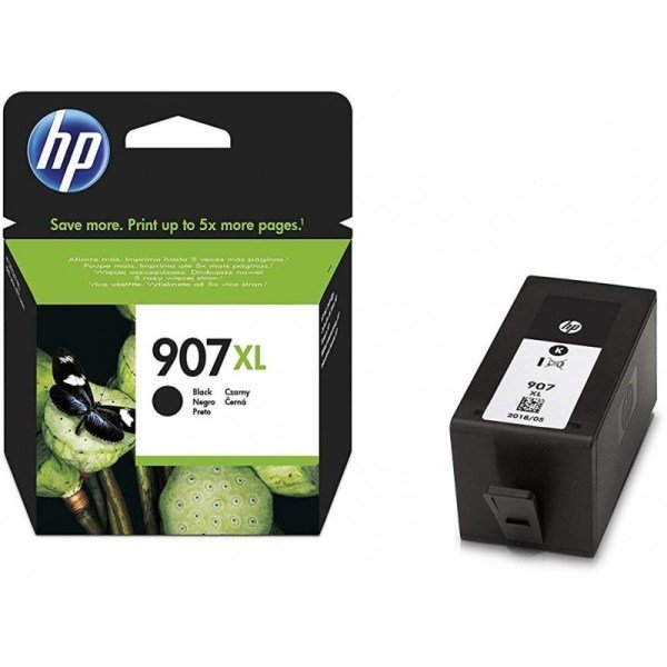 HP 907XL Noir – Cartouche d’encre grande capacité HP d’origine (T6M19AE) HP 907XL Noir – Cartouche d’encre grande capacité HP d’origine (T6M19AE)
