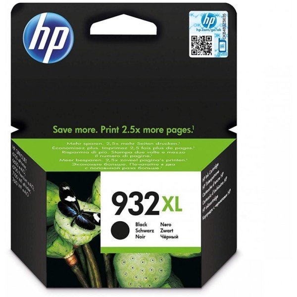 HP 932XL Noir – Cartouche d’encre grande capacité HP d’origine (CN053AE)