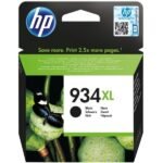 HP 934XL Noir – Cartouche d’encre grande capacité HP d’origine (C2P23AE)