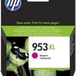 HP 953XL Magenta – Cartouche d’encre grande capacité HP d’origine (F6U17AE)