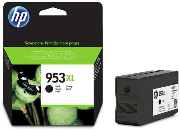 HP 953XL Noir – Cartouche d’encre grande capacité HP d’origine (L0S70AE)