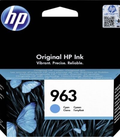 HP 963 Cyan – Cartouche d’encre HP (3JA23AE)