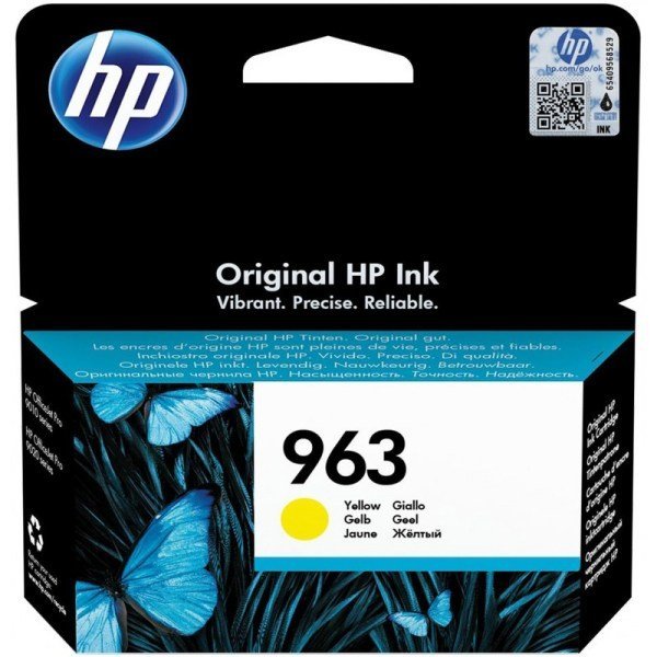 HP 963 Jaune – Cartouche d’encre HP (3JA25AE)
