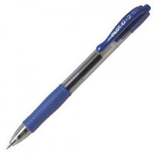 Stylo à bille à encre gel G-2 0.7 Bleu PILOT Réf : 63180