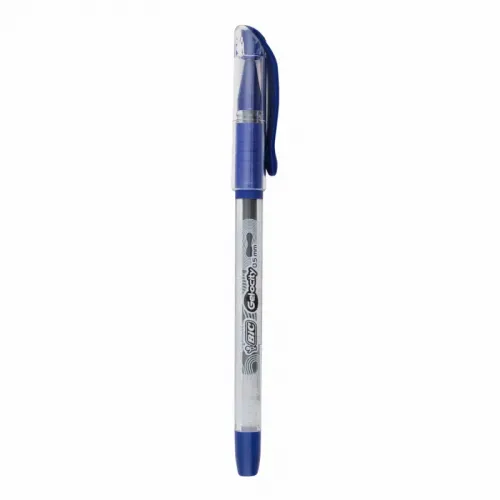 Stylo à encre gel-ocity fine 0.5mm Bleu BIC