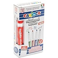 BOITE 10 MARQUEURS CARIOCA MAXI ROUGE