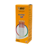 Boite 20 stylos cristal up BIC Couleur : Rouge