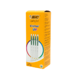 Boite 20 stylos cristal up BIC Couleur : Vert