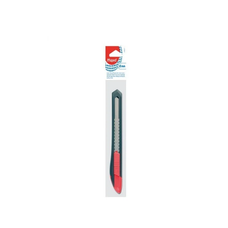 Cutter plastique 18 mm Maped en sachet