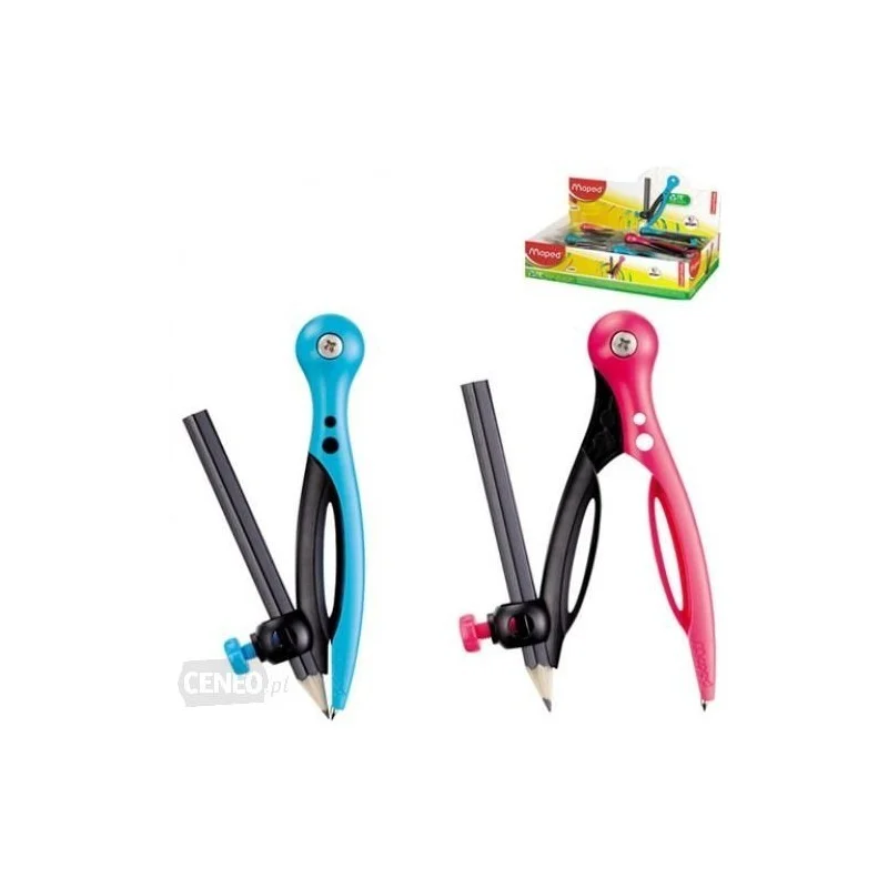 Compas Essentials avec bague Maped